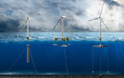 Pilotprojekt Wir errichten Floating Offshore Windkraftanlagen