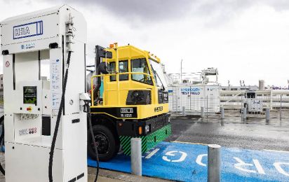 HHLA eröffnet Wasserstoff-Testfeld im Hamburger Hafen